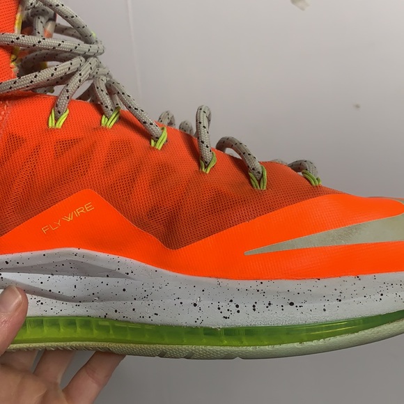 Nike Lebron PS Elite Bright Crimson Size 12 - Picture 10 of 16